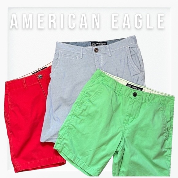 American Eagle Outfitters Other - American Eagle Mens Casual Shorts Bundle sz 30
